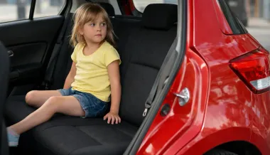 Pauk odvezao automobil sa detetom unutra, četvorogodišnja devojčica ispala iz auta - Video Prodajem Auto