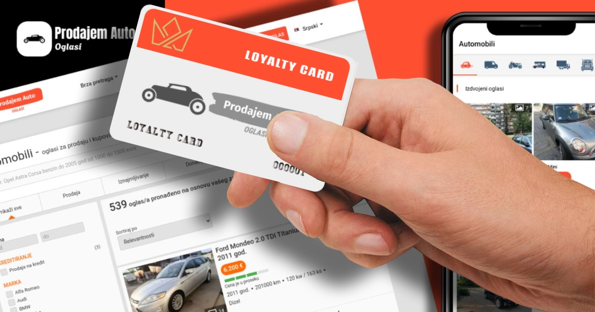 Postanite deo Prodajem auto Loyalty programa!