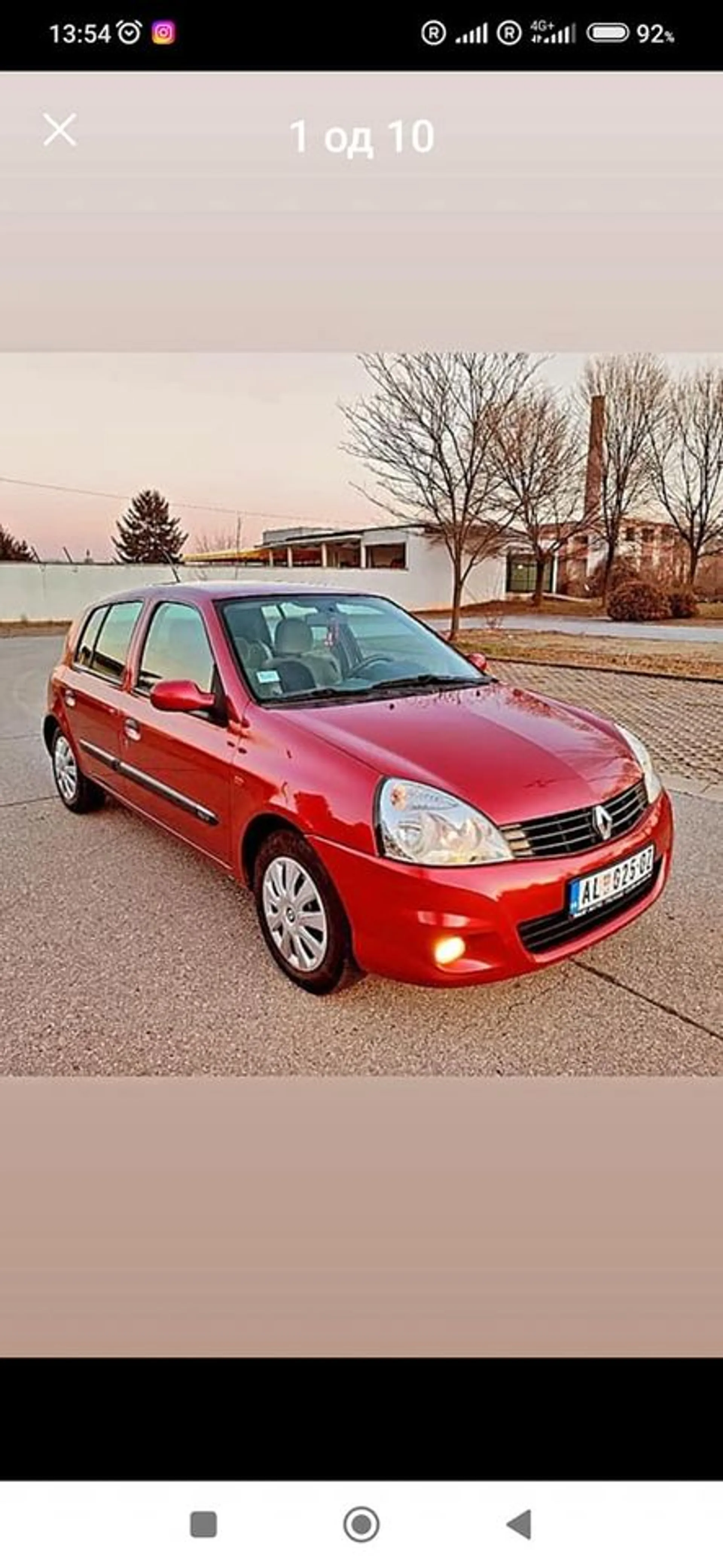 Renault Clio 16v 1.799 € Benzin, 2002 god. Polovni automobili, polovan auto, prodajem auto na sajtu za polovne automobile prodajemauto.rs