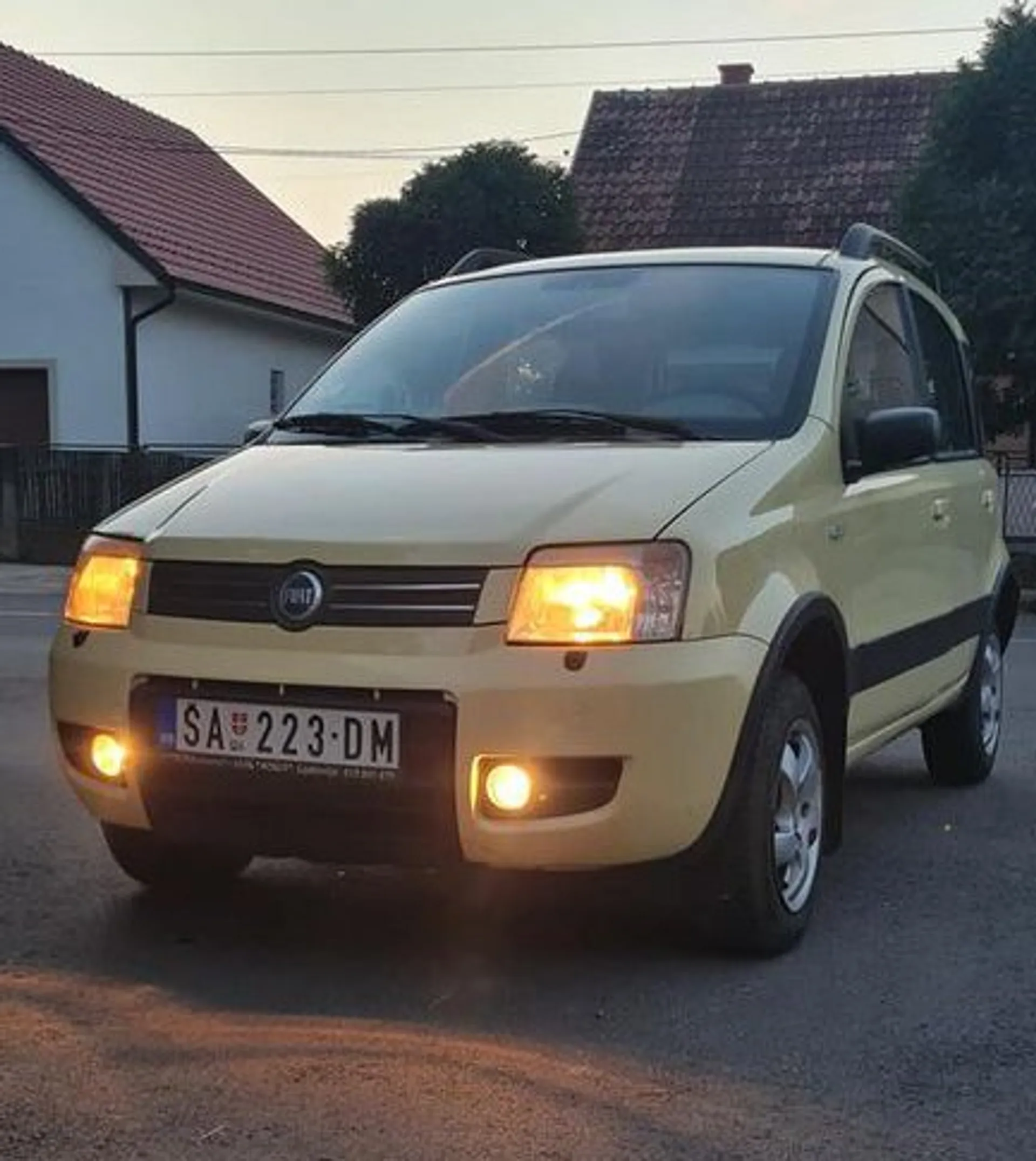 Fiat Panda 4X4 3.699 € Benzin + Gas (TNG), 2005 god. Polovni automobili, polovan auto, prodajem auto na sajtu za polovne automobile prodajemauto.rs