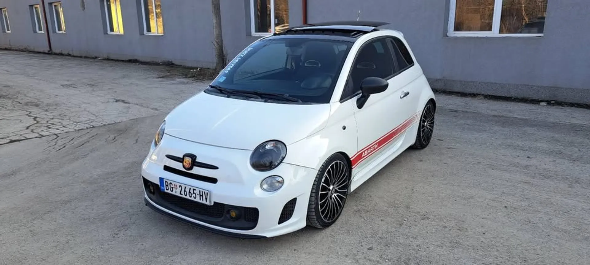 Fiat 500 Abarth Turbo/Pano 8.000 € Benzin, 2009 god. Polovni automobili, polovan auto, prodajem auto na sajtu za polovne automobile prodajemauto.rs