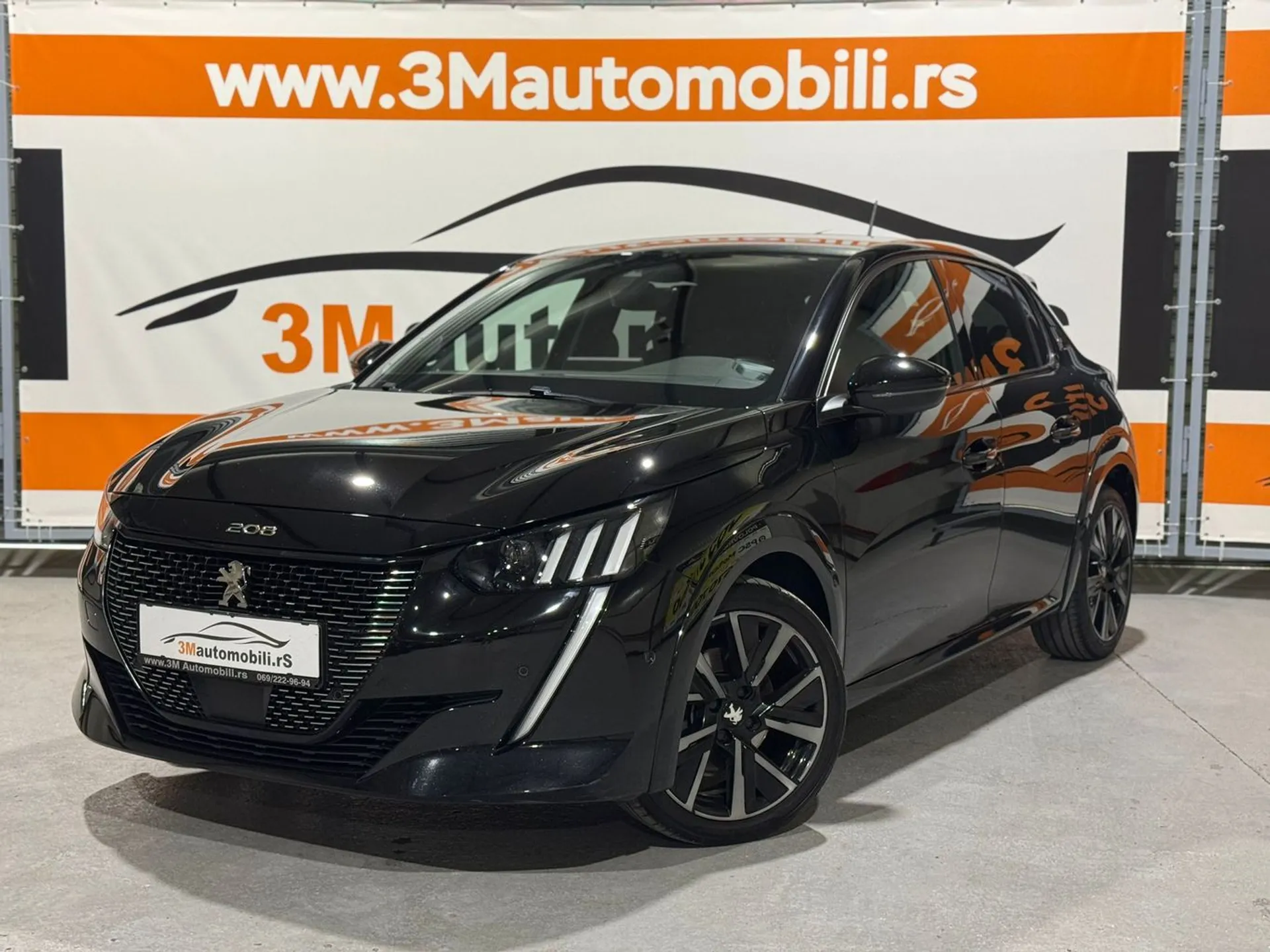 Peugeot 208 GT-Line Black Led 17.990 € Benzin, 2022 god. Polovni automobili, polovan auto, prodajem auto na sajtu za polovne automobile prodajemauto.rs