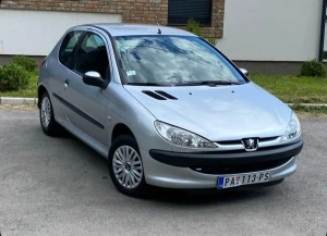 Polovni automobili - Peugeot 206 1.4b / N O V 1.390 € Benzin, 2005 god.