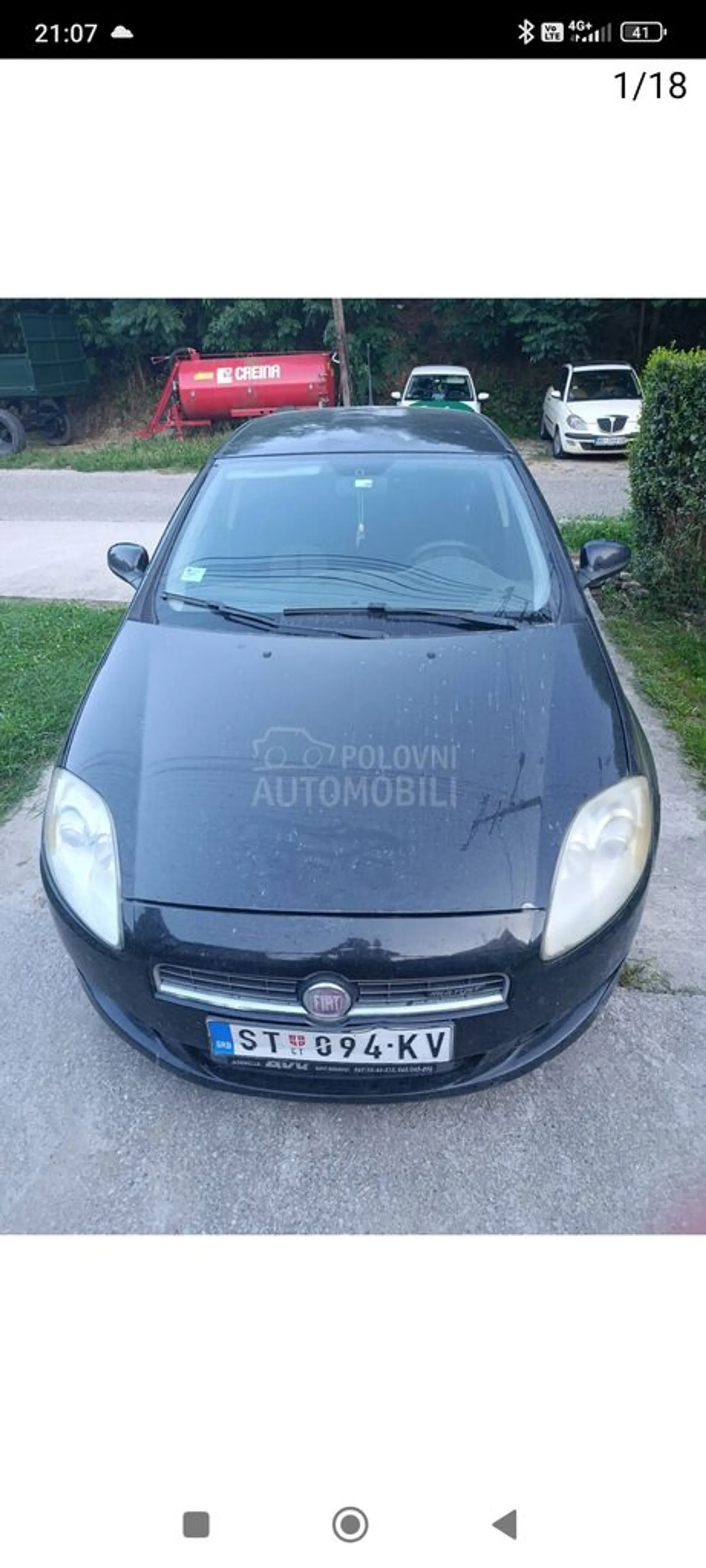 Fiat Bravo 1.9MJT, 88kw, 120ks 2.500 € Dizel, 2007 god. Polovni automobili, polovan auto, prodajem auto na sajtu za polovne automobile prodajemauto.rs