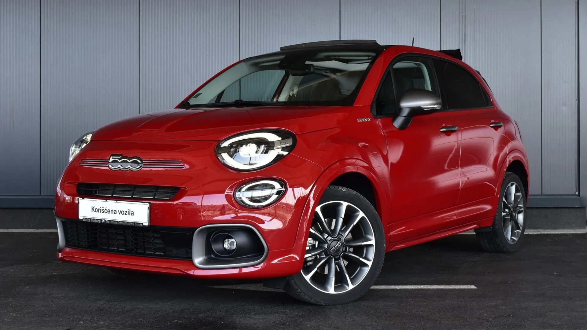 Fiat 500X 1.5 DCT Cabrio Sport 2023 god. hibrid 22.990 Polovni automobili, polovan auto, prodajem auto na sajtu za polovne automobile prodajemauto.rs